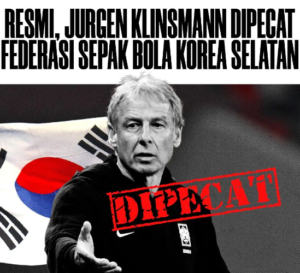 Klinssman Resmi Dicopot