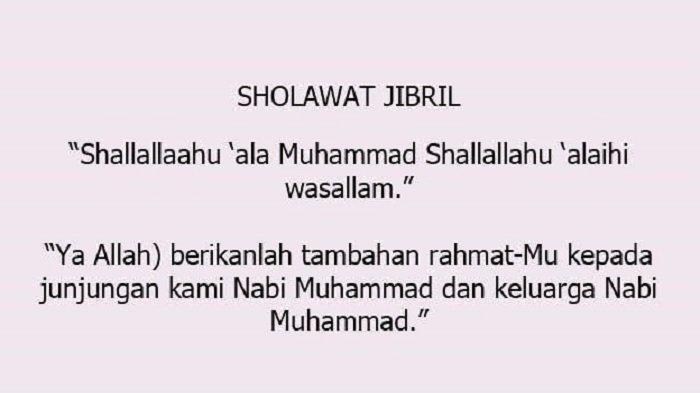 Shalawat Malaikat Jibril