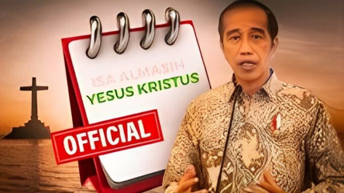 Jokowi Hormati Keyakinan Umat Kristen dan Katolik!