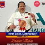 Perjuangan Tak Kenal Henti! Roma Siska Tampubolon Sabet Medali di Grand Prix Judo