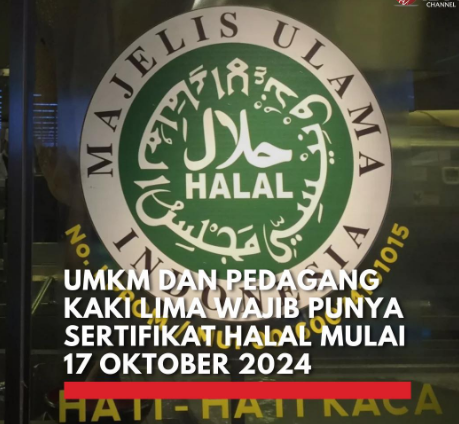 Segera sikat sertifikat halal! Kemenag beri peringatan keras pada UMKM dan PKL