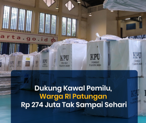 Kawal Pemilu Raup Dana Lebih dari Rp 200 Juta dari Crowdfunding