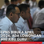 Pemerintah: Siapkan 400 Ribu Formasi CPNS untuk Tenaga Pengajar