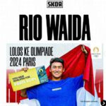 Rio Waida Raih Tiket Olimpiade 2024! Kembali Wakili Indonesia di Paris
