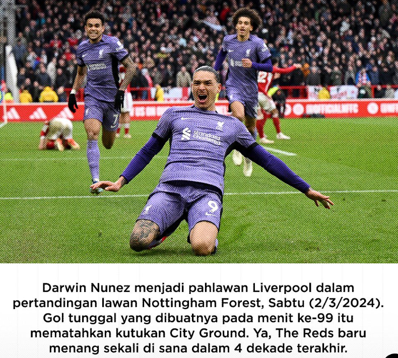 Darwin Nunez Bawa Liverpool ke Puncak!